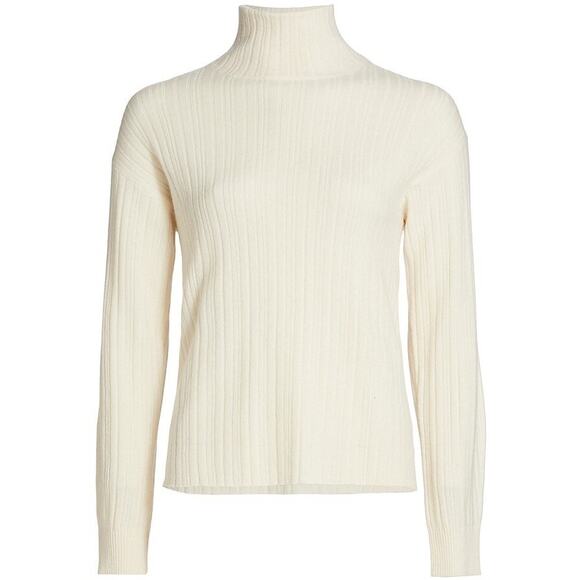 Naadam Womens Sweater Size XSmall Open Back Cashmere Wool Turtleneck Pullover - Picture 9 of 9